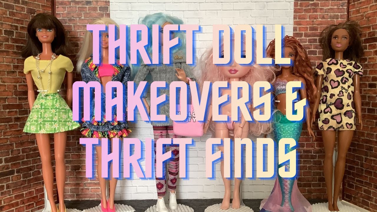 Преображение куклы Барби из секонд-хенда и новые находки из секонд-хенда, версия 30