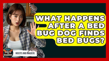 What Happens After A Bed Bug Dog Finds Bed Bugs? - Insects and Invaders