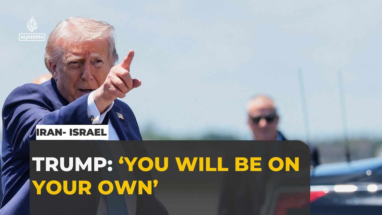 'You Will Be On Your Own' Trump’s direct warning to Netanyahu over Iran