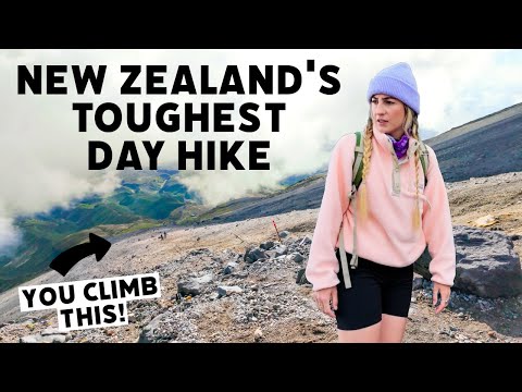 The HARDEST Hike We've Ever Done! Mount Taranaki Summit Track | New Zealand