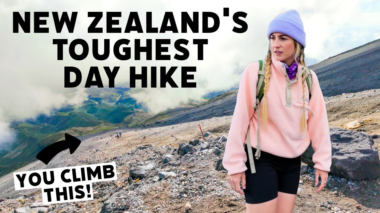 The HARDEST Hike We’ve Ever Done! Mount Taranaki Summit Track | New Zealand