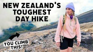 The HARDEST Hike We’ve Ever Done! Mount Taranaki Summit Track | New Zealand