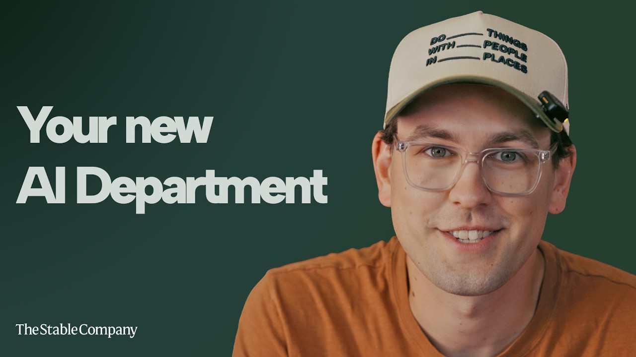 Video: The AI Department: An Entire AI Team for the Cost of One Hire, with Katie Sandquist