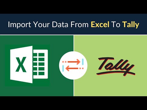 Excel to Tally