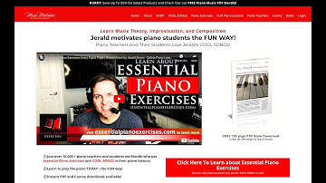 Welcome to the New Music Motivation Website by Jerald Simon - Learn to play Piano the FUN Way!