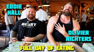 Eddie Hall And Olivier Richters Full Day Of Eating