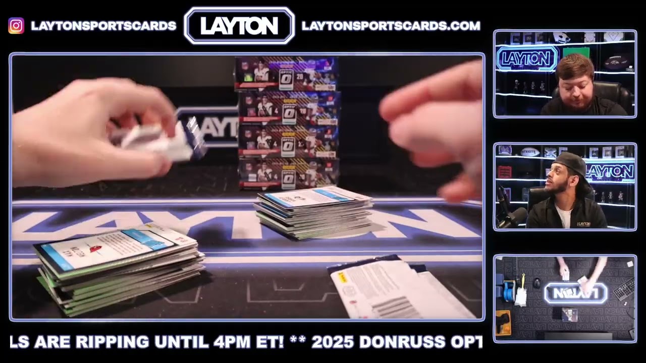 ON THE FLY 2024 Panini Donruss Optic Football Retail 8 Box Break #1 RANDOM DIVISIONS