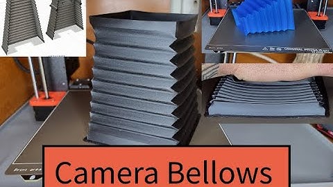 Camera Bellows 3D Printed in Vase Mode - Printables Cameras And Accessories Contest