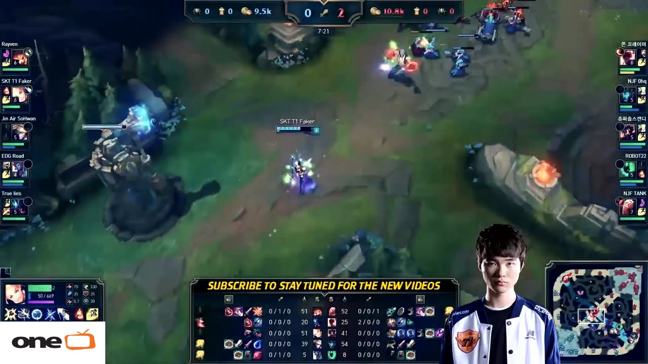 [HIGHLIGHTS SS6] SKT T1 Faker   Lux vs Viktor ► Ranked Challenger KR