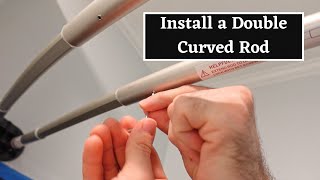 How to Install a Zenna Double Curved Shower Rod by The DIY Grunt 6,556 views 10 months ago 12 minutes, 9 seconds
