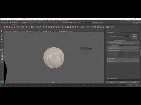 Autodesk Maya 2020, Fill Hole + Bevel + Smooth + Poke Face + Center P. + Freeze Transfo. + Del. hist