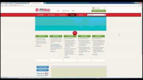 How To Submit A Press Release - PRWeb