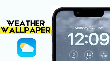 How to Set Weather Wallpaper on iPhone iOS 18