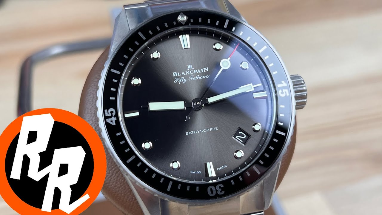 Blancpain Fifty-Fathoms Bathyscaphe (Exquisite Timepieces) - YouTube