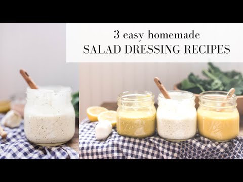 Healthy Homemade Salad Dressing Recipes