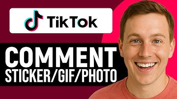 How To Comment Sticker/GIF/Photo On TikTok (EASY!)
