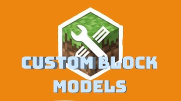 Minecraft PE addon tutorial: Custom block models