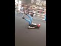 Female world champ thinks she can fight men ko