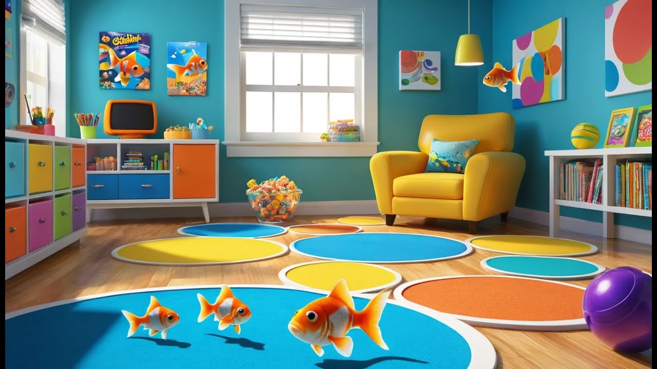 No No! Not in the Fish Bowl – Wet Mess Song! | Funny Safety Rhyme for Kids | Splash, Giggle & Think