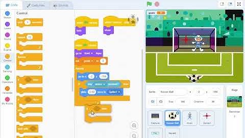 How to make Game football 2020 in scratch part 4 completed || How to make a game