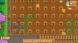 Stardew Valley:  Harvesting Blue Jazz is the worst