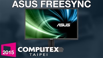 ASUS FreeSync Monitors - Computex 2015