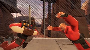 Demoman Fight Soldier Tf2 15.ai Gmod Animation