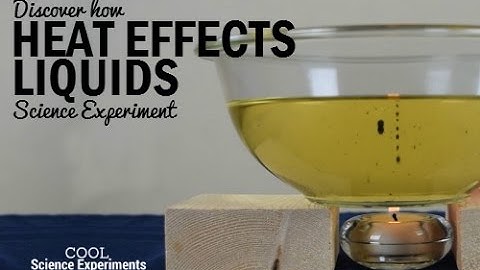 How Heat Effects Liquid Science Experiment