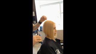 Стрижка каре с экстремальным удлинением на лицо! Стрижка каре с экстремальным удлинением на лицо!