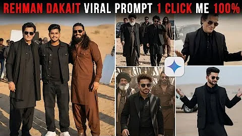 Akshaye Khanna Dhurandhar AI Look 🔥 | Rehman Dakait Viral Gemini Photo Editing 