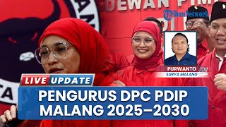 PDI Perjuangan Kota Malang Kenalkan Pengurus DPC Periode 2025–2030 dalam Acara Resmi Partai