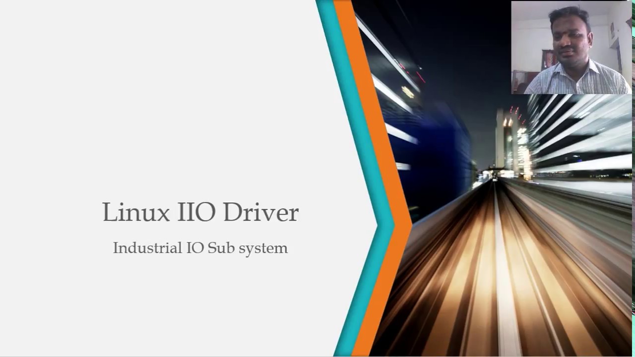 Linux Industrial IO Sub System - YouTube