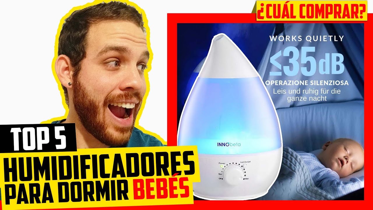 😴 Mejor HUMIDIFICADOR para BEBÉ y Niños 👶 Ultrasónico para Mocos y  Alergia