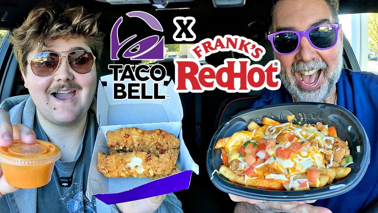 Пробуем НОВОЕ меню Frank’s RedHot Diablo от Taco Bell 🌮🔥