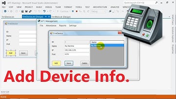 ATT MANAGEMENT - Add ATT Device Info
