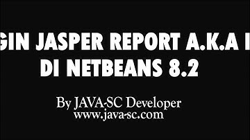 How To Install Jasper Report or Ireport In Netbeans