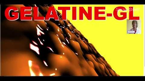 3d webgl gelatine animation demo