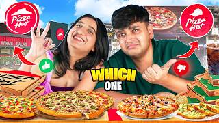 Rs1000 On Pizza Hut Vs Pizza Hot Menu