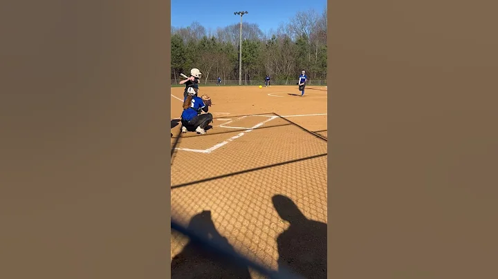 Strike 3 🔥🥎 #softball #pitcher #shorts