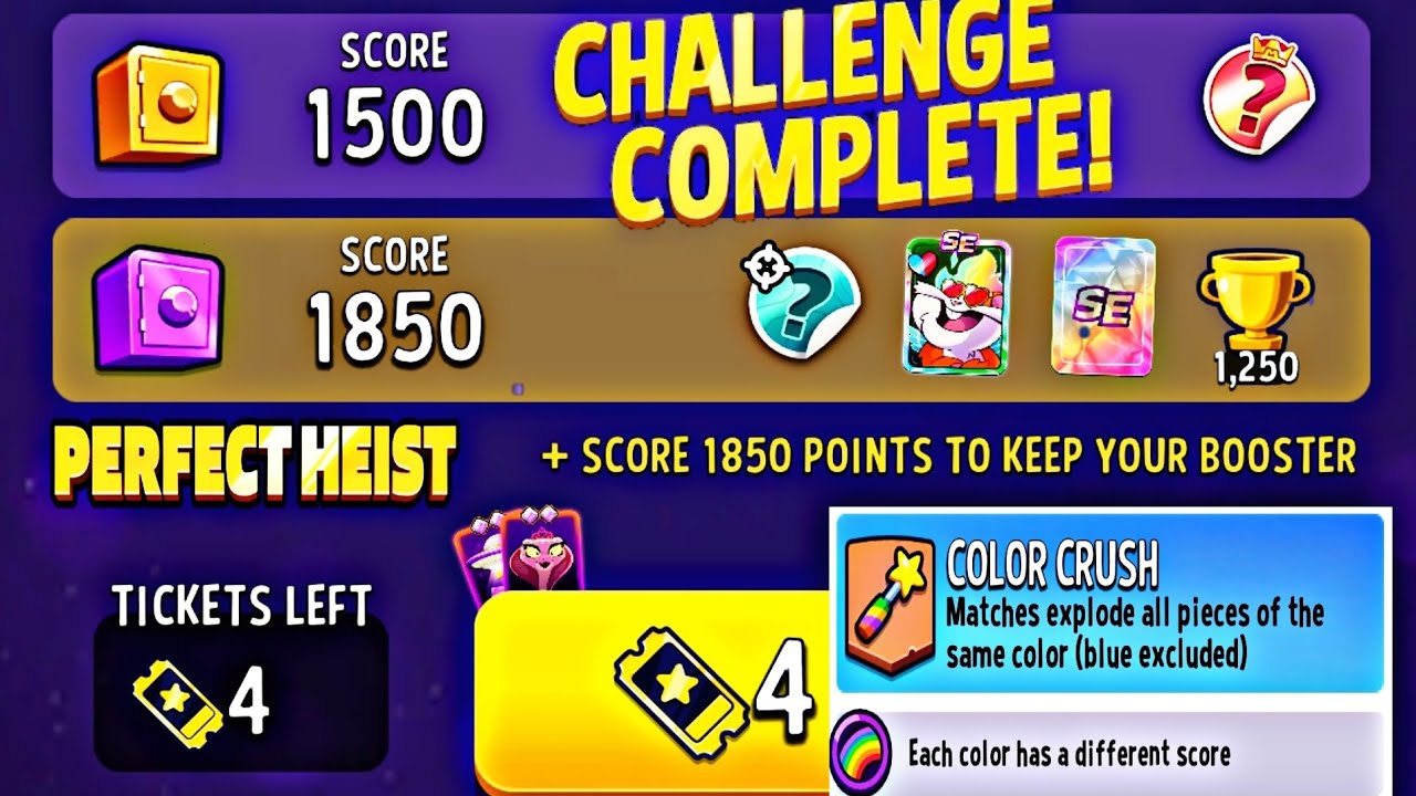 color crush rainbow ticket solo match masters color crush perfect