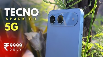 TECNO Spark GO 5G Unboxing & Review 🔥 Under 10K Amazing Looking Smartphone