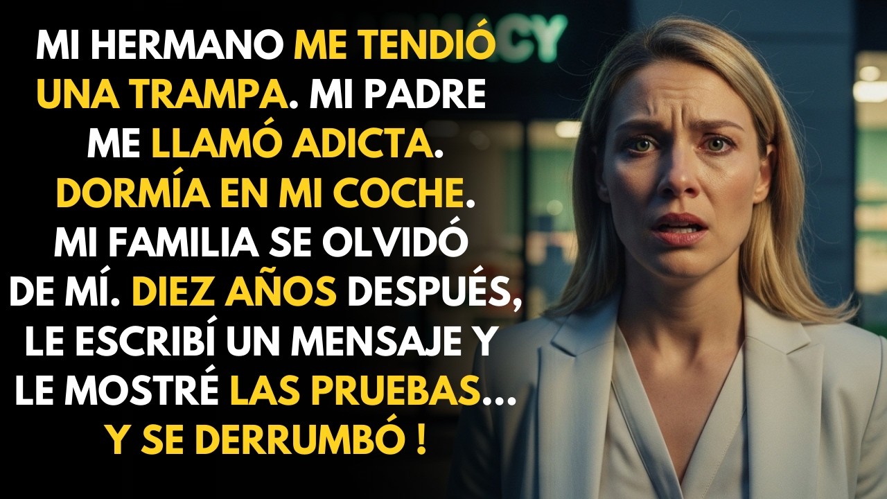 Papá Me Echó por una Mentira. 10 Años Después Leyó la Prueba y Se Quebró !