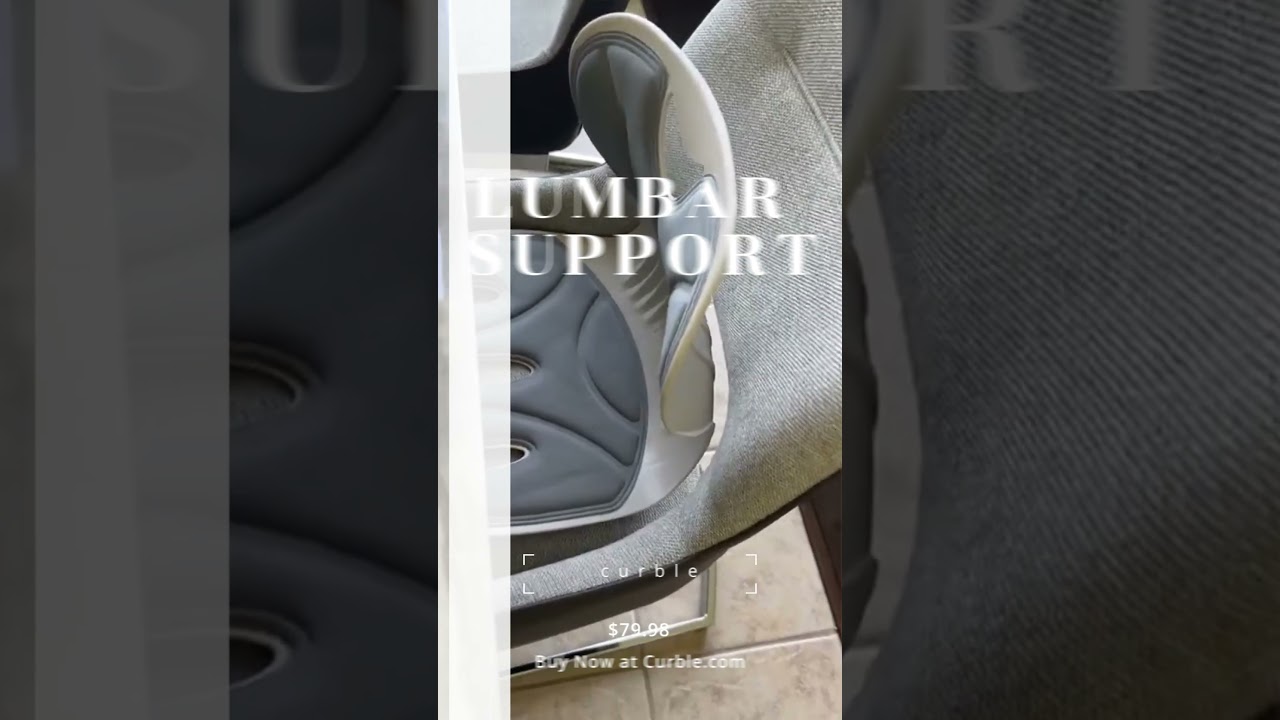Support That Moves With You – Curble Grand Ergonomic Back and Lumbar Support