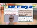 #Sonré : votre revue de presse en mooré sur Savane Médias DU 16/01/2026