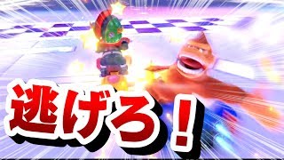逃げろ！ゴリラが来るぞ！【マリオカート８デラックス 実況：Part５５】