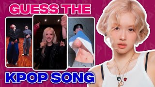 Download lagu GUESS THE KPOP SONG BY THE TIKTOK CHALLENGE | Visually Not Shy
