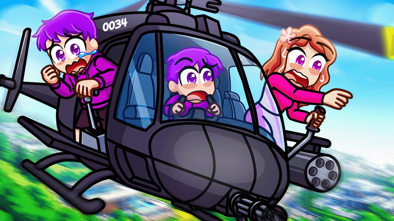 3 People Control 1 Helicopter in GTA 5...