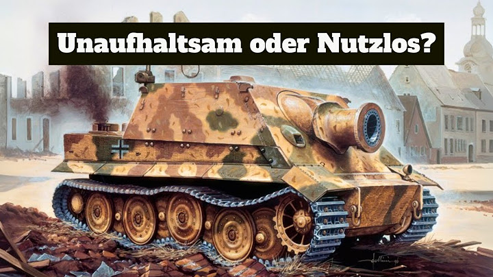 Zu stark für den Krieg? Der Sturmtiger – Deutschlands vergessener Stadtstürmer!