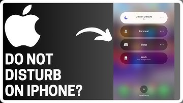 How To Use Do Not Disturb in Control Center On Your iPhone - Full Guide