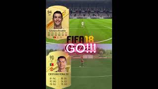 RONALDO FIFA 18 VS FIFA 23
